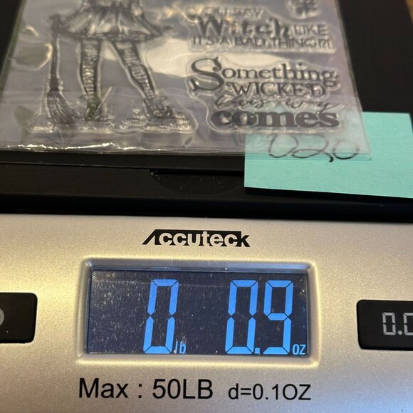 Halloween Clear Stamps Set Witch Quotes Something Wicked Happy Halloween Craft - Picture 5 of 5